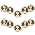 10pcs Vintage Beauty Head Portrait Cameo Charms for DIY Jewelry-XL