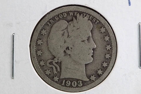 1903 Barber Quarter G 2Y2T Cover