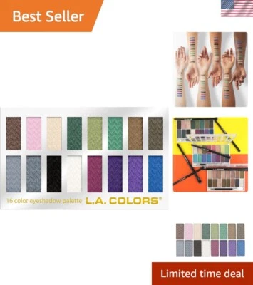 Versátil paleta de sombras de ojos de 16 colores con aplicador de doble extremo - Smokin TAG Foto 1 de 4