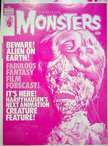 Famous Monsters of Filmland #169Publishing Master  Basil Gogos Cover Proof #WA - Picture 1 of 2