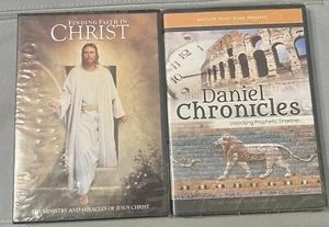 Finding Faith In Christ & The Daniel Chronicles  (2 DVDs, New) - Picture 1 of 2