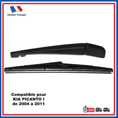 Balai Bras d'Essuie Glace Arrière Cabochon pour KIA PICANTO I 04-11 9881007001 - Photo 1/4