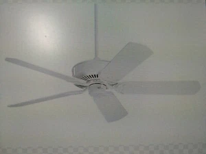 Emerson Designer REMOTE 52"  Ceiling Fan CF759WW  Appliance White/BLEACHED OAK - Picture 1 of 12