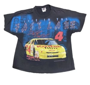 Vintage 1997 Sterling Marlin Kodak Nascar Racing AOP All Over Print T Shirt Xl - Picture 1 of 6