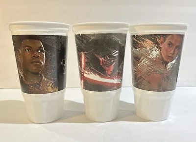 Lote De 3 Subway Star Wars El Despertar de la Fuerza Copa Promo 02 03 04 Foto 1 de 2