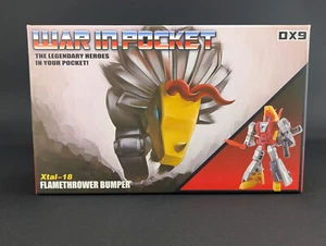Dx9 Toys War In Pocket Flamethrower Bumper complete Xtal-18 3rd Party Slag - Picture 1 of 5