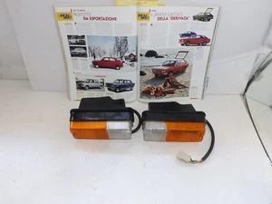 FIAT 128 SPORT COUPE 3 P DEL 80 - FRONT LIGHTS RIGHT AND LEFT COMPLETE VERY HIGH - Picture 1 of 3
