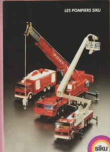 CATALOGUE / REFERENCE SHEET 4 PAGES SIKU: FIREFIGHTERS / SPECIAL MODELS - NEW - Picture 1 of 3