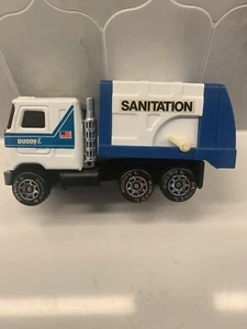 Buddy L Sanitation Mack Truck 1980 Macau - Vintage - STAMPED STEEL!! - Picture 1 of 8