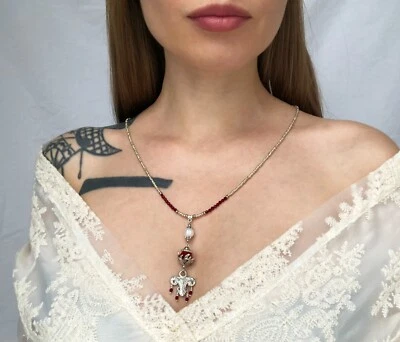 Модное причудливое ожерелье для женщин, классное уникальное изысканное ожерелье - Изображение 1 из 4