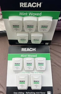 2 Pack Reach MINT WAXED (10 Floss)  - Picture 1 of 4