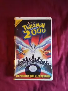 Pokémon the Movie 2000 VHS Clamshell Case - Picture 1 of 8