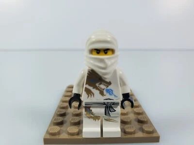 LEGO Ninjago Minifgure Zane DX The Golden Weapons NJO018 2171 2260 Foto 1 de 4
