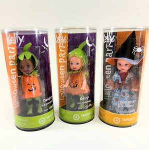 2002 Mattel Barbie Kelly Club Halloween Party Li'l Friend of Kelly Lot of 3 - Picture 1 of 6