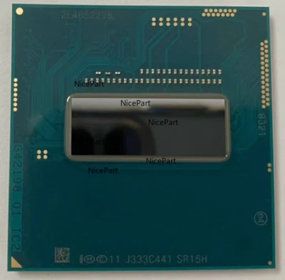 compatibility Intel Core I7 4700MQ 2.4GHz Quad 6M PGA 946 Laptop Processor CPU- - Bild 1 von 2