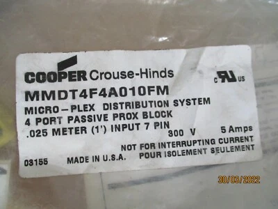 New in sealed bag EATON CORPORATION MMDT4F4A010FM / MMDT4F4A010FM  - Image 1 of 4