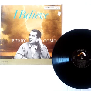 Perry Como 1956 I Believe Onward Christian Soldiers Vintage Vinyl Record LP - Picture 1 of 12