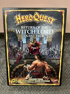 * HASBRO AVALON HILL HERO QUEST RETURN OF THE WITCH LORD QUEST PACK *ST - Picture 1 of 10