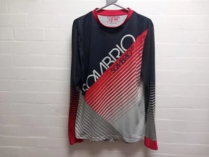 Sombrio Race Red Black Mountain Bike MTB Mx T-Shirt Jersey Top - Medium - Picture 1 of 12