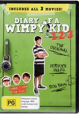 Diary Of A Wimpy Kid 1,2 & 3 - DVD - Image 1 of 2