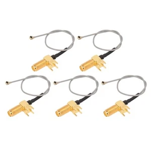 5PCS IPEX Anschlusskabel IPX Zu SMA Female Network Antenna Extension Pigtai CU - Zdjęcie 1 z 24