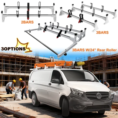 Escalera de furgoneta para Mercedes-benz Metris, 2 barras/3 barras/3 barras con rodillo de carga trasero Foto 1 de 4