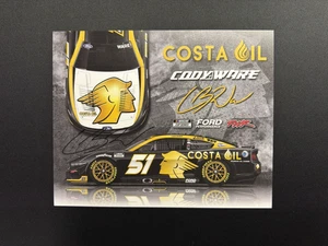 Cody Ware NASCAR 2025 signed 8x10 Hero Card Photo Costa Oil Rick Ware Racing - Bild 1 von 5