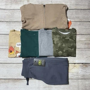 Boy Lot Of Clothes Size 4-5. NWT! 6 Pieces For Fall/Winter. Casual, Colorful - Picture 1 of 14