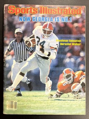 Sports Illustrated 17 de noviembre de 1980 Herschel Walker Georgia Is No. 1 Foto 1 de 3