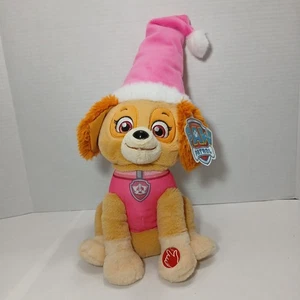 Nuevo Juguete de Peluche Paw Patrol Skye 10" Navidad Vacaciones Musical Animado Cachorros - Imagen 1 de 5