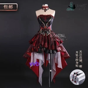 Love and Deepspace Abyss Dominator Cosplay Kleid Rock Kostüm Damen Halloween - Bild 1 von 15