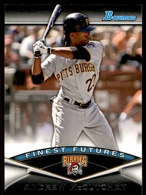 2011 Bowman Finest Futures Andrew McCutchen Pittsburgh Pirates #FF24 - Image 1 of 2