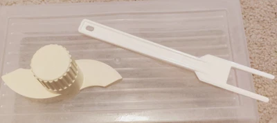 NEW Cuisinart DLC-8 Food Spatula Blade Reamer & Dough Blade  Japan Made - Image 1 of 3