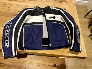 Alpinestars T-Dyno Leather Women’s Motorcycle Racing Jacket - Picture 1 of 3
