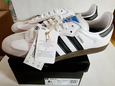 adidas Samba ADV White/Black Gum Soles, Men's Size 13 Brand New With Box. GZ8477 - Image 1 of 4