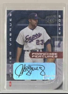 2001 Donruss Franchise Futures #FF-20 Javier Vasquez RC Rookie Auto - Picture 1 of 2