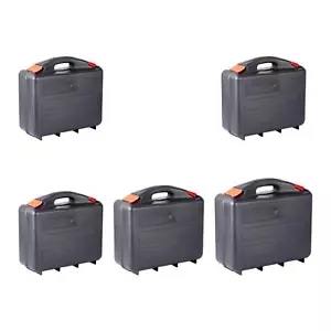 Hard Case Tool Box with Anti Slip Handle Waterproof Power Tool Storage Box - Picture 1 of 34