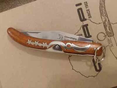 PREMIUM ORIGINAL Okapi LOCK RING Knife 907E South Africa Carbon Steel - Image 1 of 4