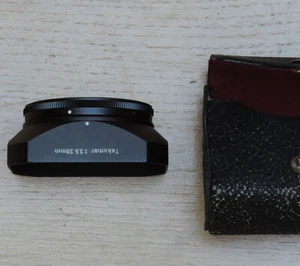 Pare-soleil Pentax pour 28-3.5 mm + étui, neuf (lens-shade, new) - Photo 1 sur 3