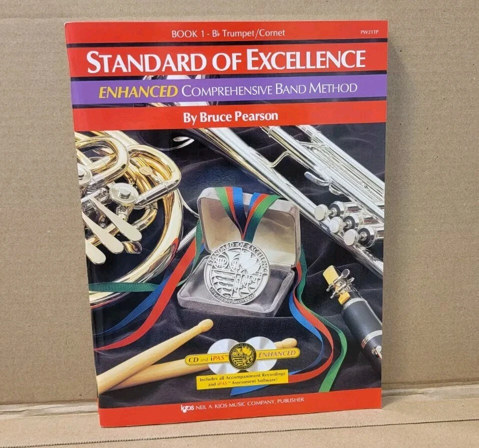 Trumpet Cornet - Standard Of Excellence Book 1 Band Method Music New  - Image 1 of 1