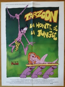 TARZOON LA HONTE DE LA JUNGLE picha affiche cinema originale 80x60 picha - Picture 1 of 1