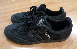 Adidas HEMP SAMBA Shoes Mens Size 11.5 US BLACK soccer skateboard casual trefoil - Picture 1 of 6