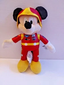 Disney Roadster Racers Driver TOPOLINO sacchetto di fagioli peluche 9"  - Foto 1 di 2