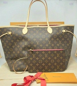 louis vuitton tote bolsa pink interior