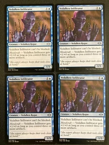 Vedalken Infiltrator x4 MTG UC Modern Horizons 2 Mint Playset MTG - Picture 1 of 2