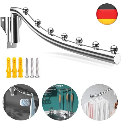 Klapphaken Kleiderhaken Kleiderlüfter Garderobehaken Klappbar Abhängträger Haken - Bild 1 von 4