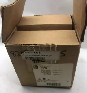 NUOVO ALLEN BRADLEY 808-K1X1 Interruttore di velocità 808-K1 con APERTURA CONDOTTO INFERIORE N.C. - Foto 1 di 12