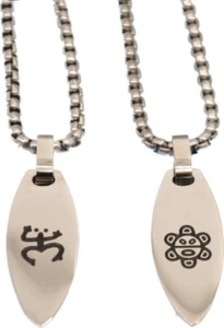 Two Sided Coqui / Sol Taino Necklace (2 Chain Lengths) - Picture 1 of 8