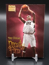 Tim Duncan 1998-99 Skybox Premium Ninety Fine Spurs #206 HOF Hall of Famer