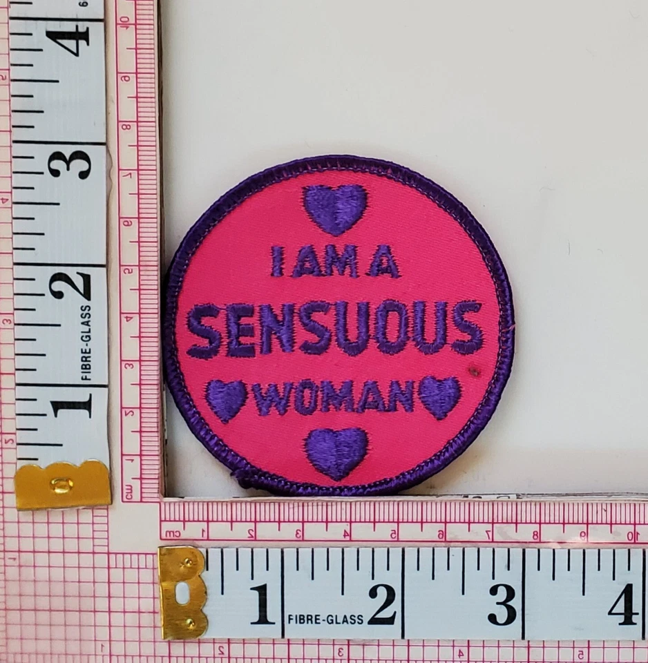 I Am A Sensuous Women Hat Jacket Vest Cosplay Patch Crest Badge - Image 1 of 1